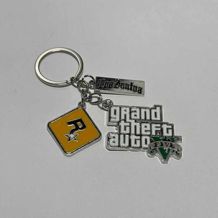 Breloczek Grand Theft Auto V 5 Rockstar Logo Los Santos
