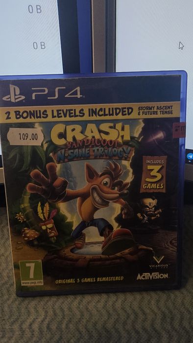 Crash Bandicoot N.Sane Trilogy ps4