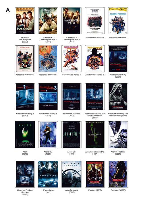 DVDs com filmes e conteúdos diversos – coleção organizada