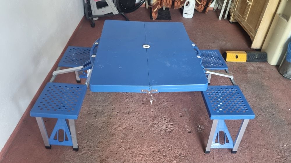 Składane stoły kempingowe-2 sztuki