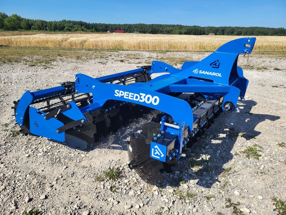 Brona talerzowa Sanarol Speed300 3m talerzówka 3 metry