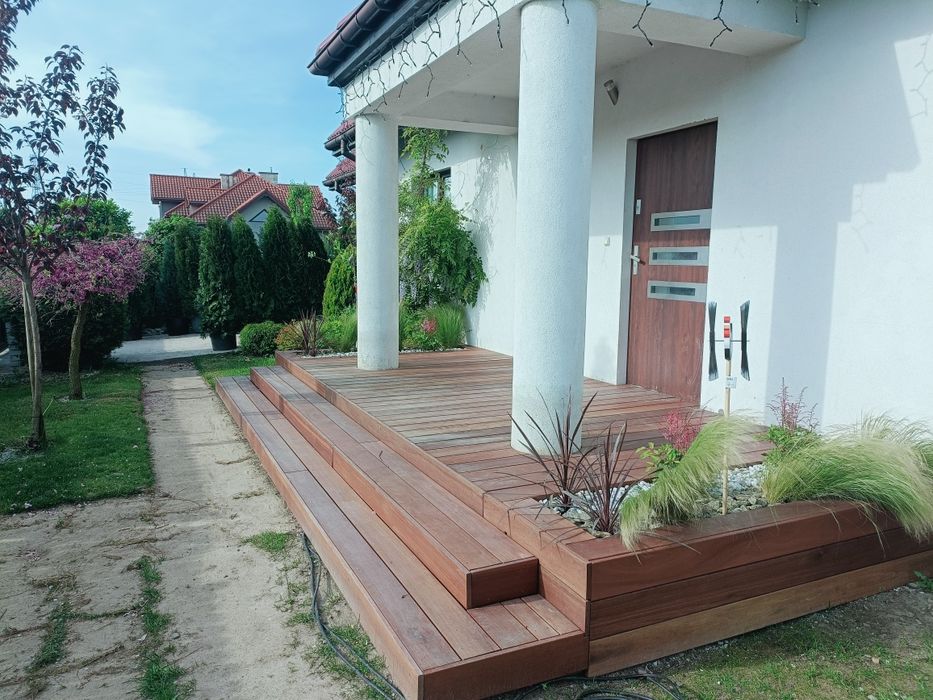 Budowa tarasów balkonów zadaszeń