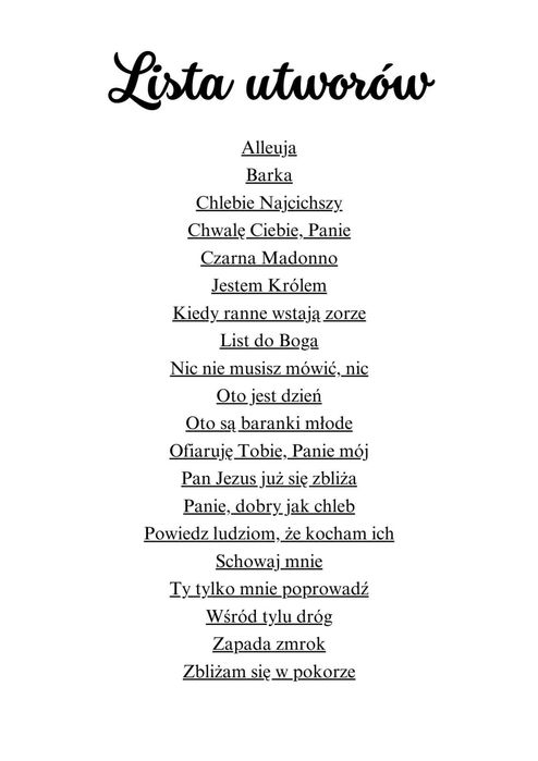 Śpiewnik religijny - 20 pieśni z nutami literowymi na flet prosty