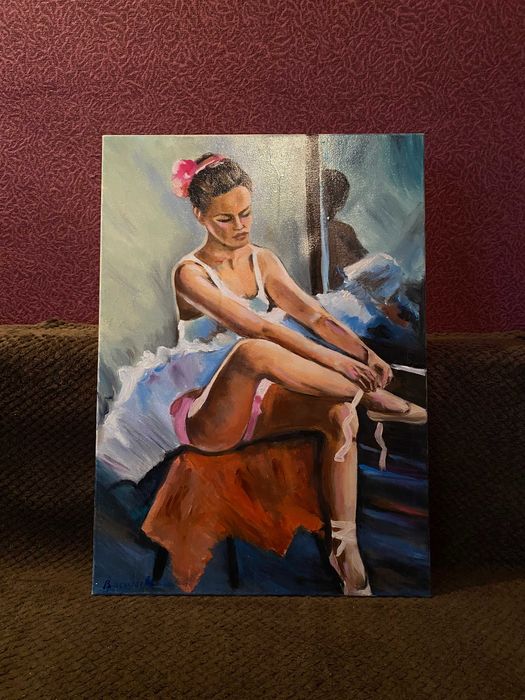 Картина маслом "Юна балерина" (є інші, див. профіль)