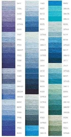 linhas de ponto cruz bordado dmc pretas e brancas