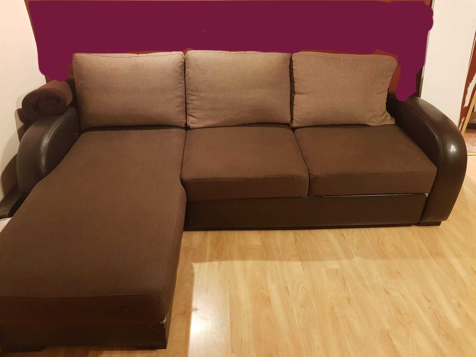 Narożnik z funkcją spania