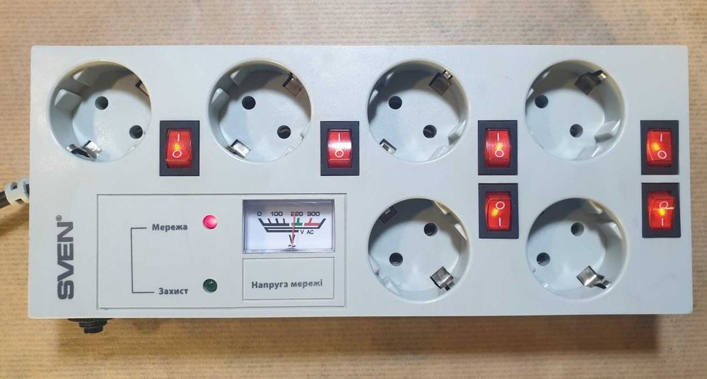 Сетевой фильтр SVEN Platinum Pro (4.5 m)