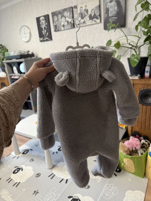 Дитячий комбінезон Next Teddy, розмір 74см на 6–9 місяців