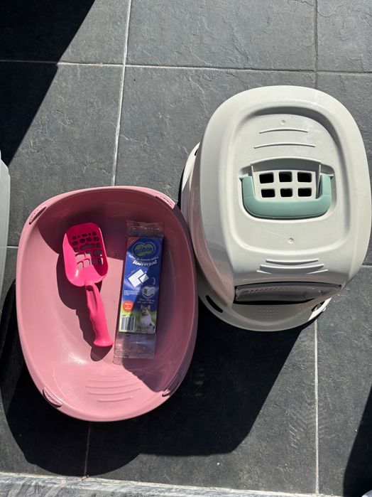 Transportadora/cama/wc gato