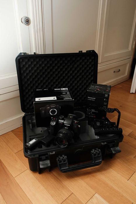 Panasonic lumix GH5M2 12-35 f2.8ii  Walizka, Klatka i inne