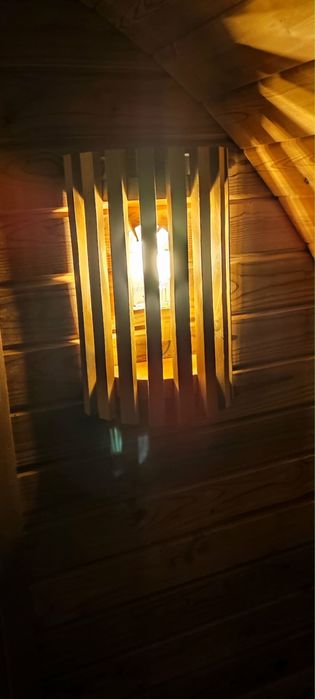 Nowa sauna ogrodowa