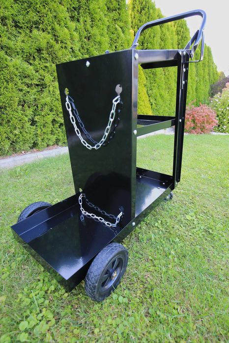 Wózek spawalniczy z półką na butlę 3 półki udźwig 60 kg wysyłka