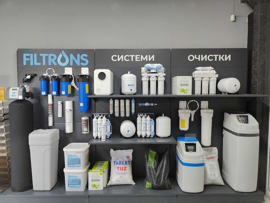Фільтр, осмос, продаж, монтаж та сервіс систем очистки води