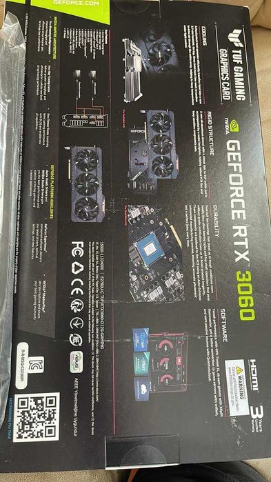 ASUS TUF Gaming NVIDIA GeForce RTX 3060 V2 OC Edition Graphics Card 16