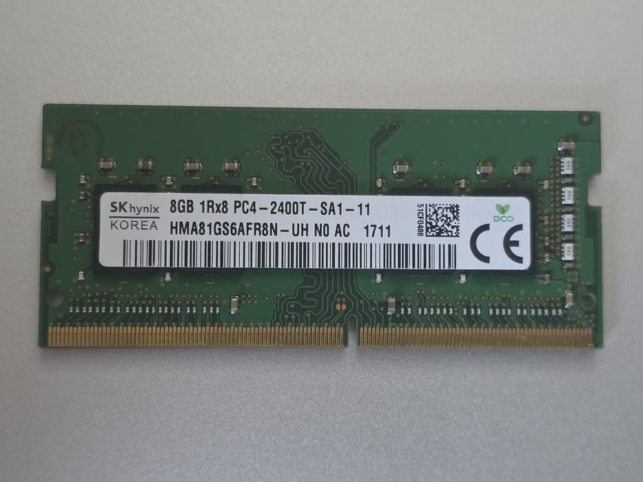 SK Hynix 8GB DDR4 2400MHz HMA81GS6AFR8N PC4‐2400T
