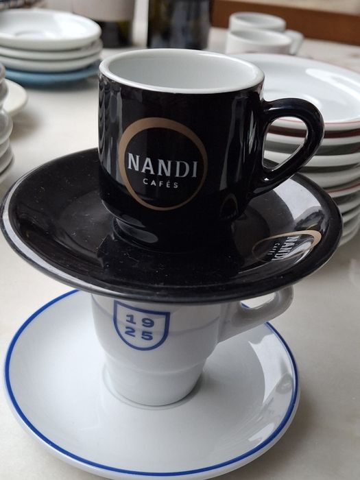 Chávenas de café várias marcas