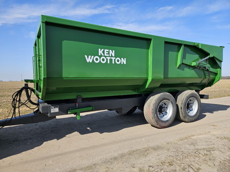 Przyczepa Tandem 12 Ton 5.60 x 2.30 x 1.35 cm Zarejestrowana Koła Tir