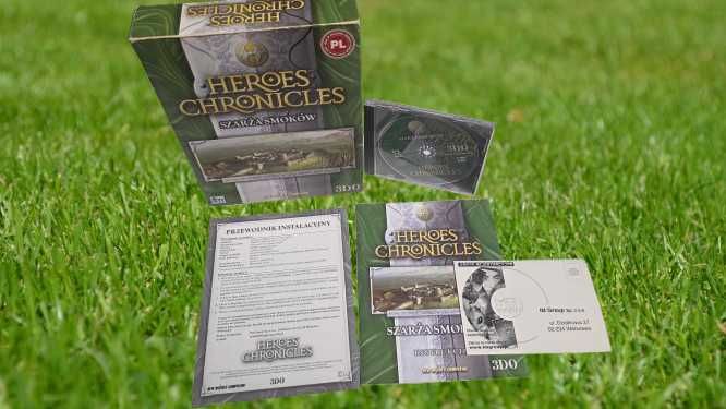 PC Heroes of might & magic chronicles Szarża smoków PL wydanie polskie