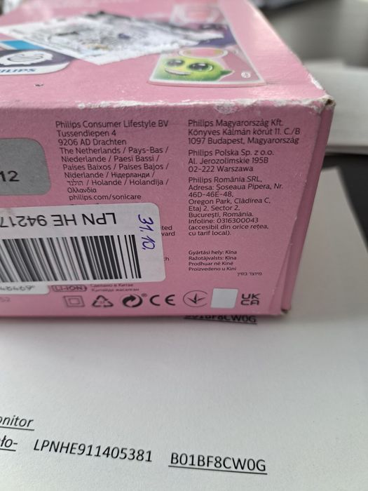 Soniczna szczoteczka do zębów na akumulator Philips 3+