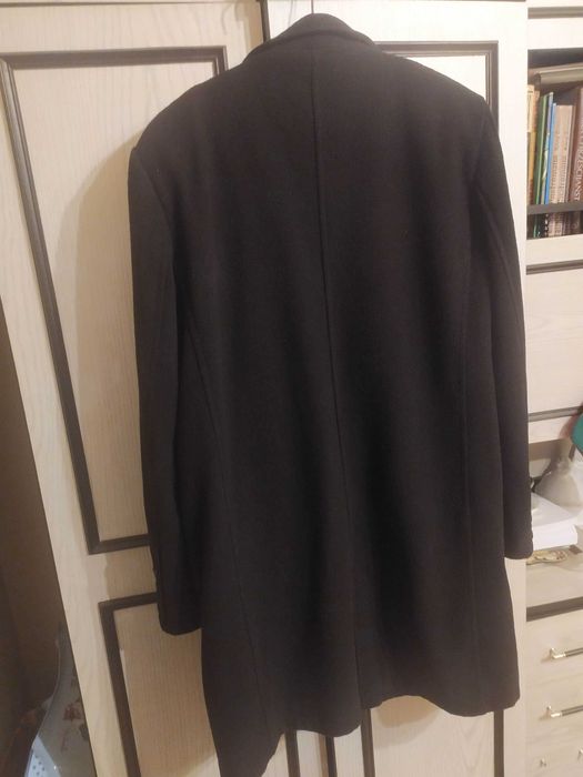 Płaszcz zimowy męski czarny L