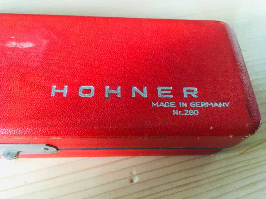 harmonijka ustna HOHNER Chromonika III stara ok 1950 roku