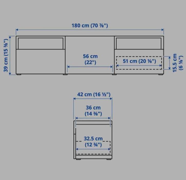 Móvel de TV como NOVO