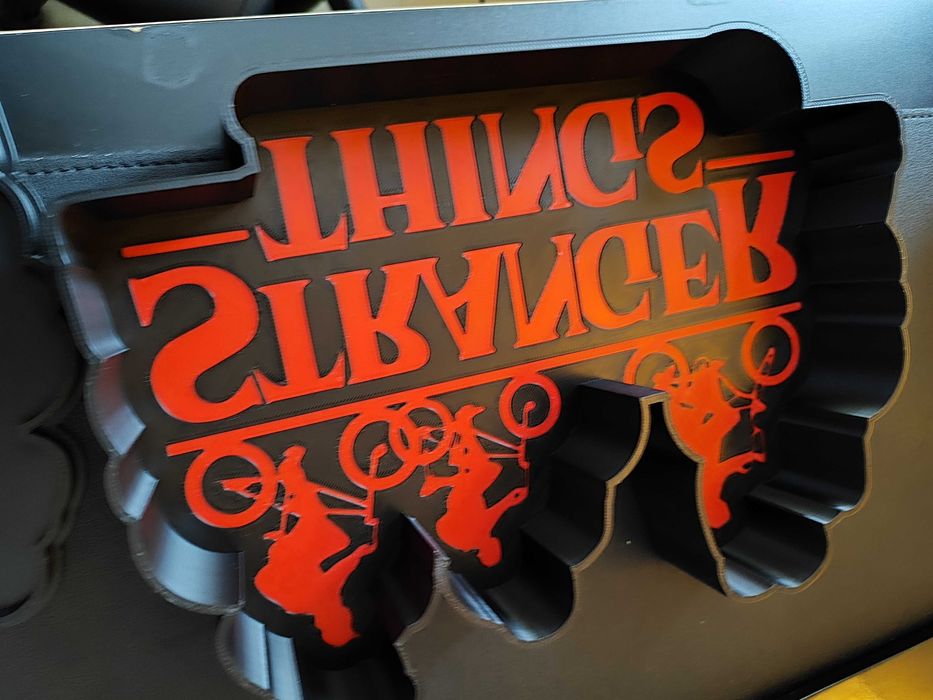 Lampka 3D  Stranger Things