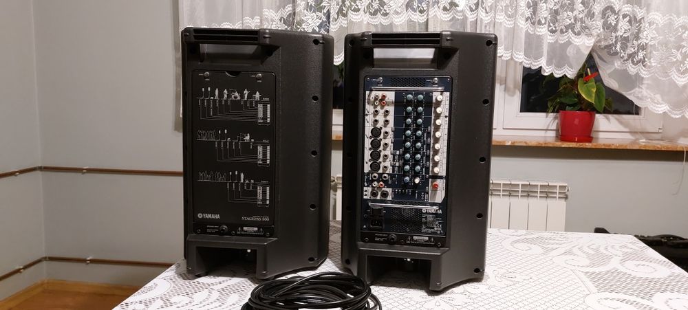 Zestaw nagłośnieniowe Yamaha Stagepas 500