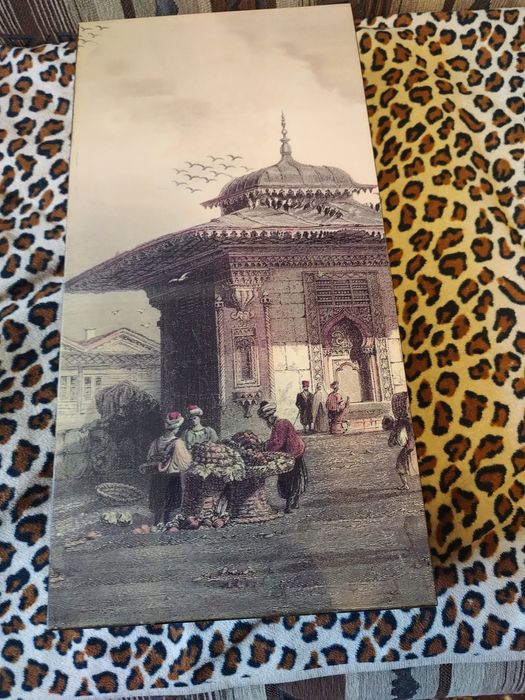 Турецькі дерев'яні лаковані нарди"Стамбул"50*50см