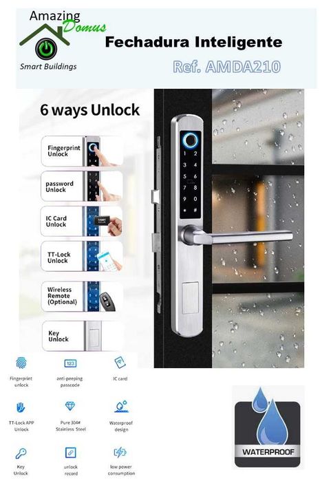 Fechaduras Inteligentes Smart Lock para Controlo de Acessos