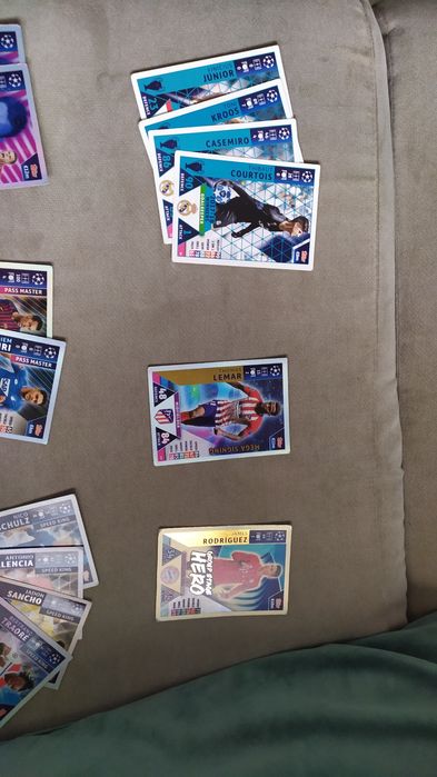 Coleção  80 cartas MATCH ATTAX season 2018/19