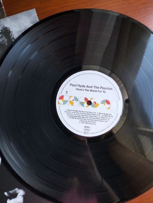 Disco de vinil LP Paul Hyde and The Payolas