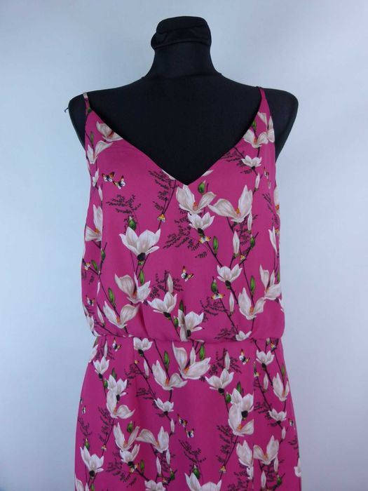 Oasis letnia sukienka midi kwiaty 14 / 40