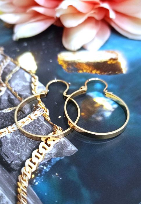 Złote kolczyki p.585/4,00g Koła