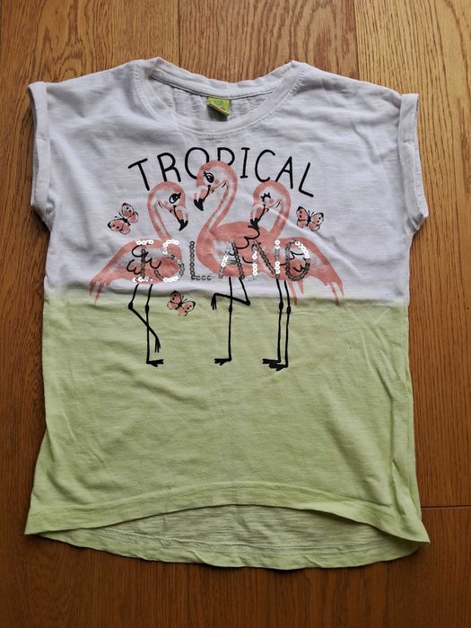 T-shirt dziewczęcy R 122 6-7 lat