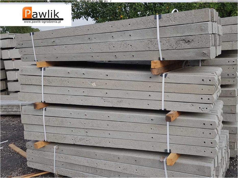 Słupek betonowy do siatki leśnej |Słupki betonowe
