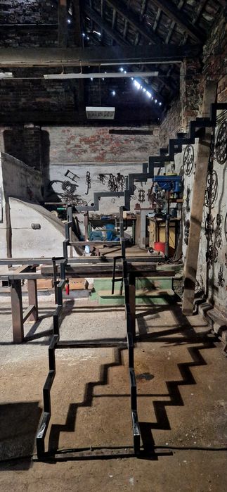 Konstrukcja schodów stalowych