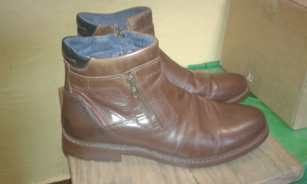 Buty skorzane za kostke