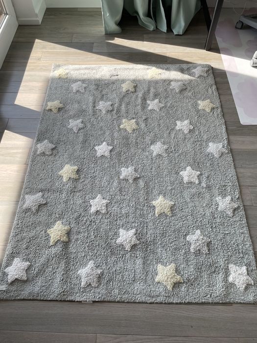 Lorena Canals Dywan bawełniany Tricolor Star