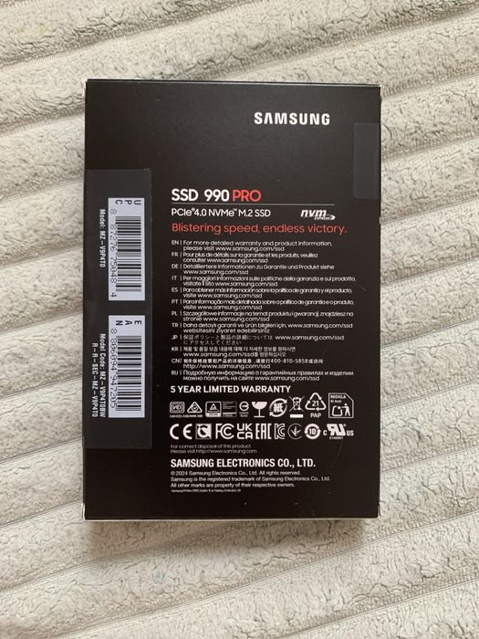 Dysk Samsung 990 PRO(4TB)