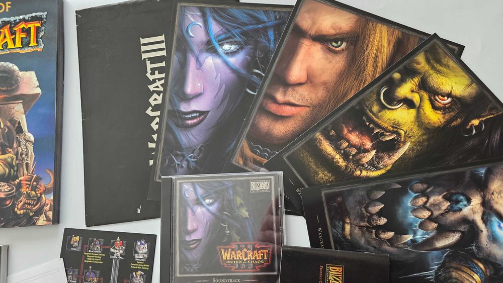 PC Warcraft III 3 Reign of Chaos Collector's Edition