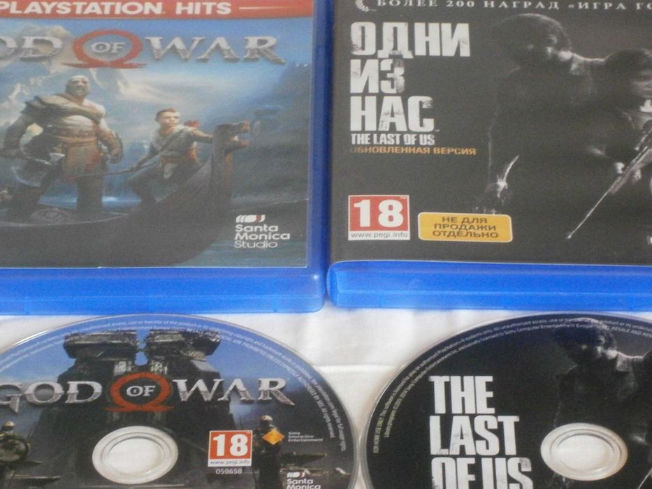 PS4 ХІТИ | God of War + The Last of Us | Ліцензія | Топ сюжет