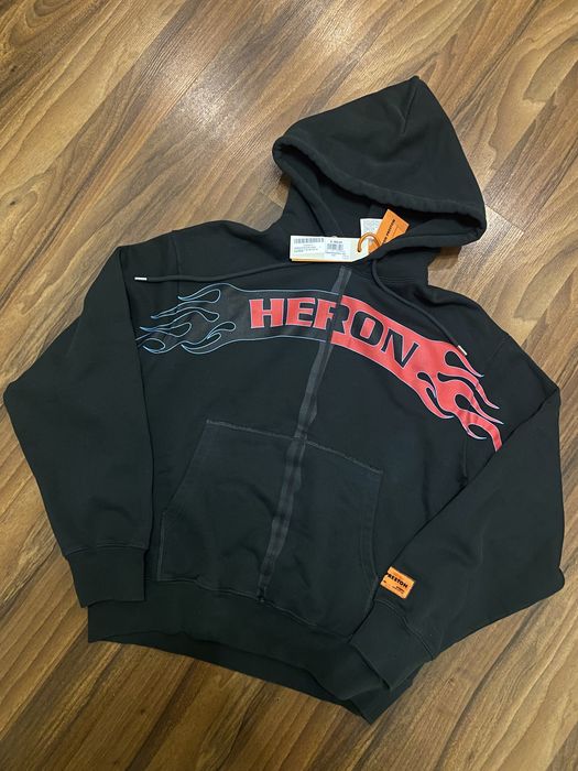 Heron Preston Hoodie Dark Green