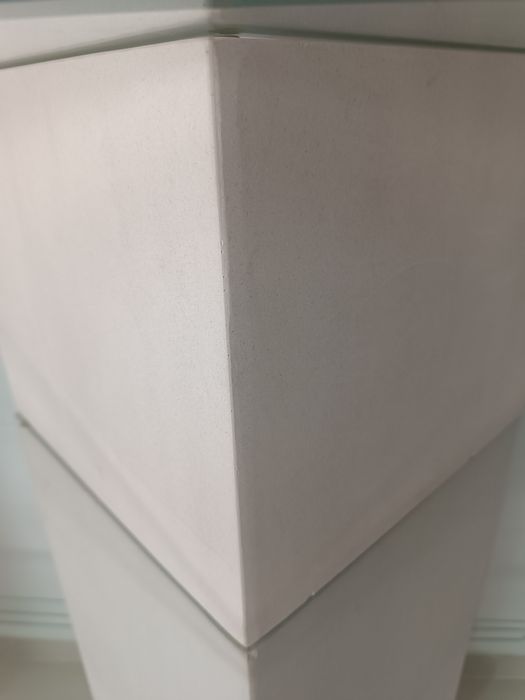 Estante Pedra c/ 3 prateleiras vidro biselado