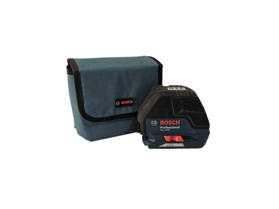 Laser Krzyżowy Bosch GLL 3-50 + Pokrowiec