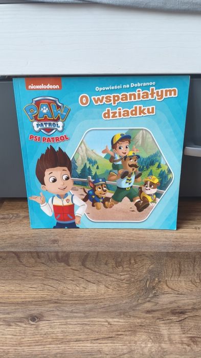 Książka Psi patrol o wspaniałym dziadku
