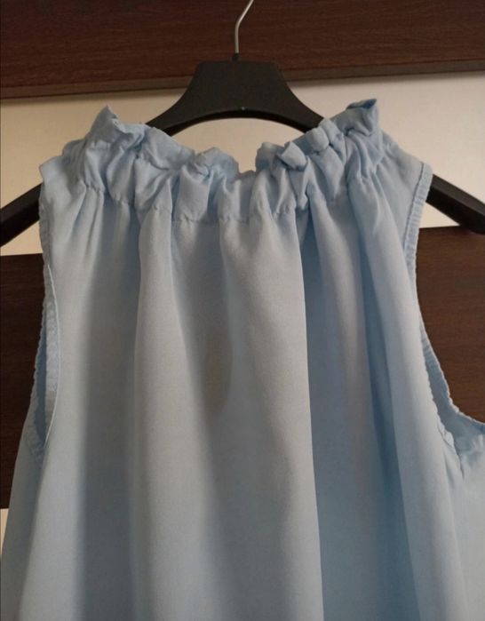 Bluzka damska błękitna