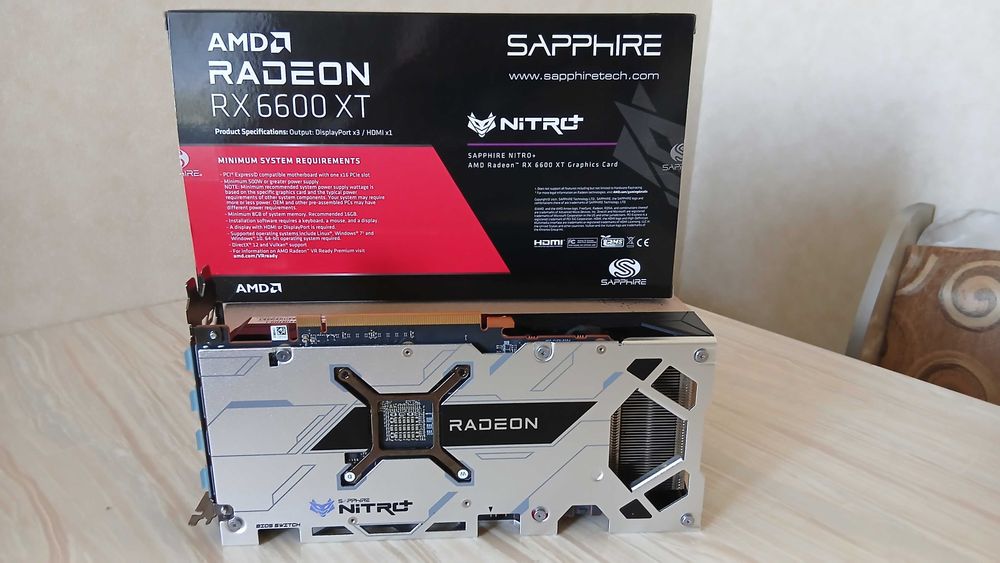 6600xt nitro + - купити комплектуючі для ПК - Ціна на OLX.ua