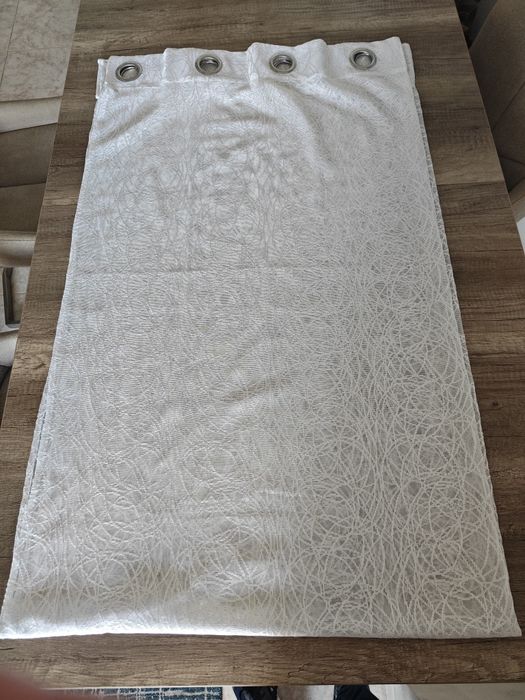 Cortinado Branco Liso Espaço Casa