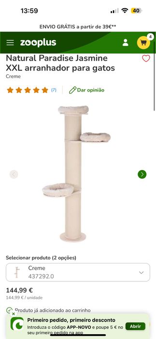 Arranhador para gato